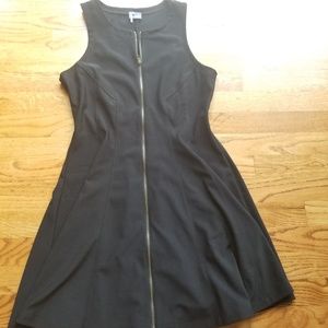 Urban Outfitters Sparkle & Fade Black Skater Dress